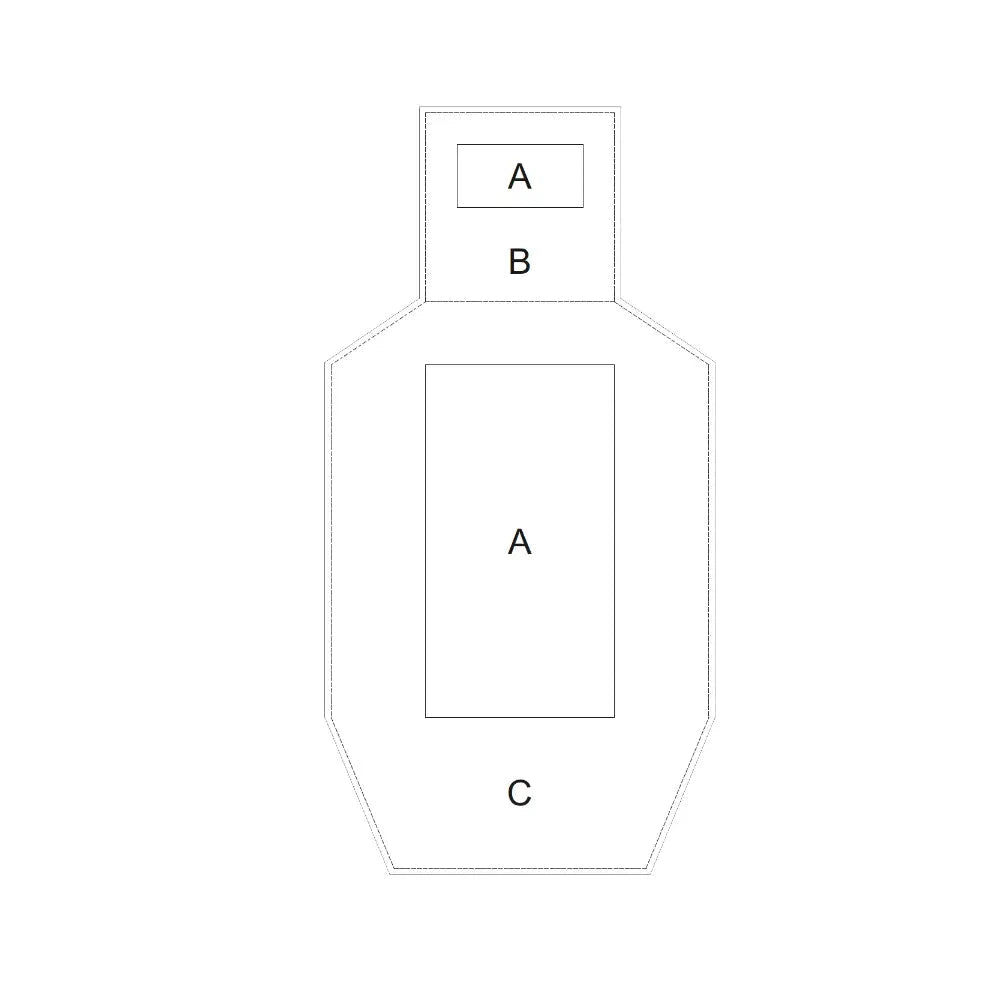 Cibles Charly Target IPSC - Pack 100pcs Eemann Tech