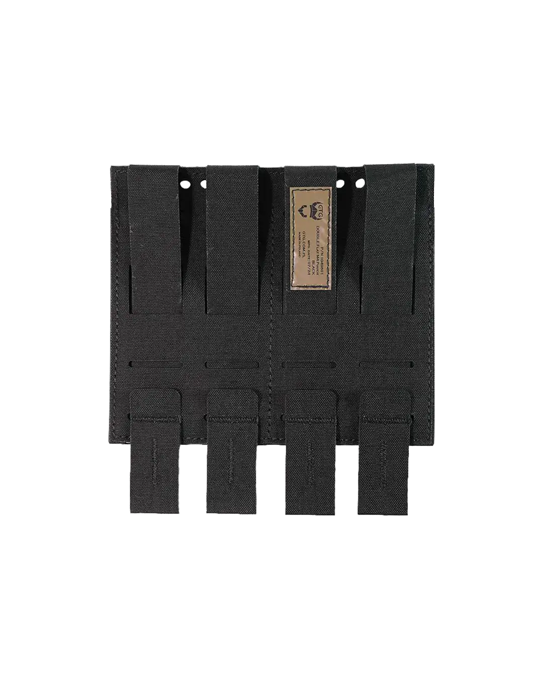 DOUBLE FLAT M4 POUCH GINGER'S TACTICAL GEAR