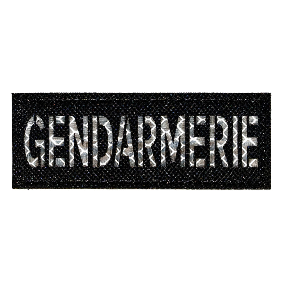 Patch Gendarmerie réflective 95×35mm Khimaira Strategy Tactics