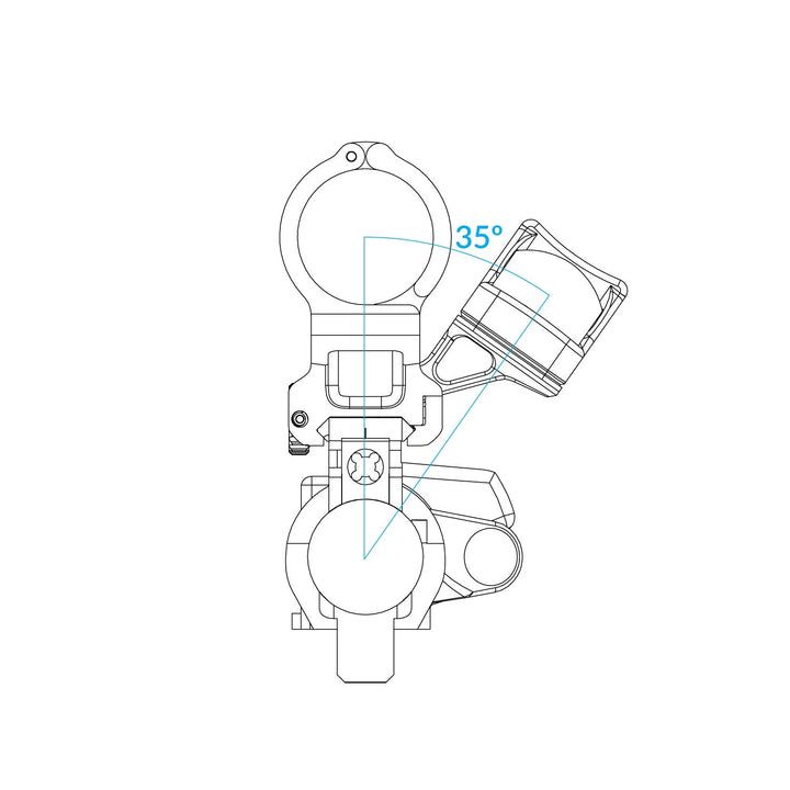 RMR Offset Optic Mount - Kick/02 Scalarworks