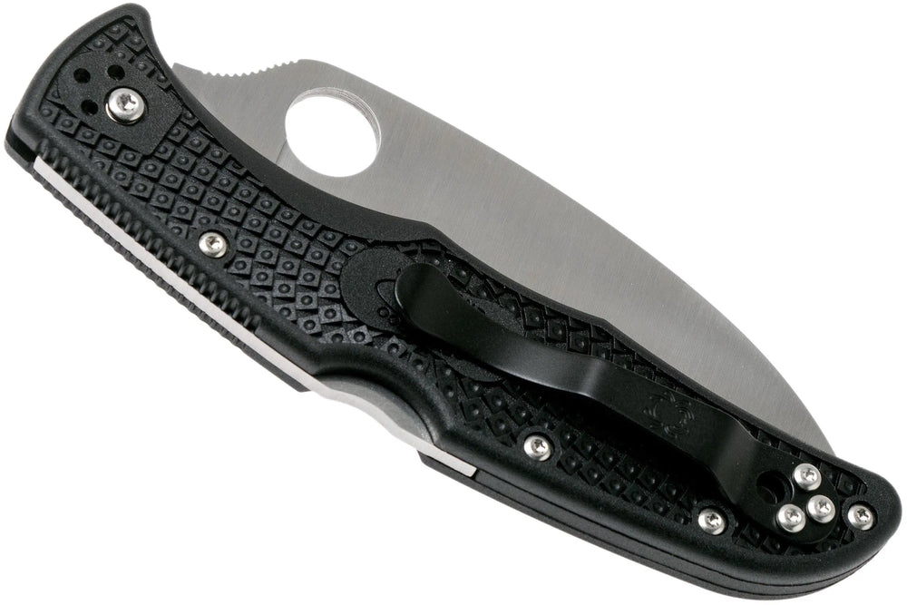 Couteau Endura 4 Wharncliffe Noir Spyderco