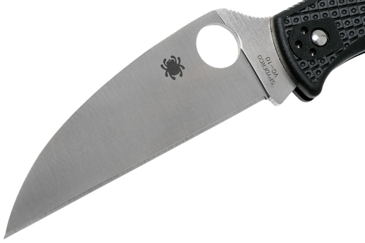 Couteau Endura 4 Wharncliffe Noir Spyderco