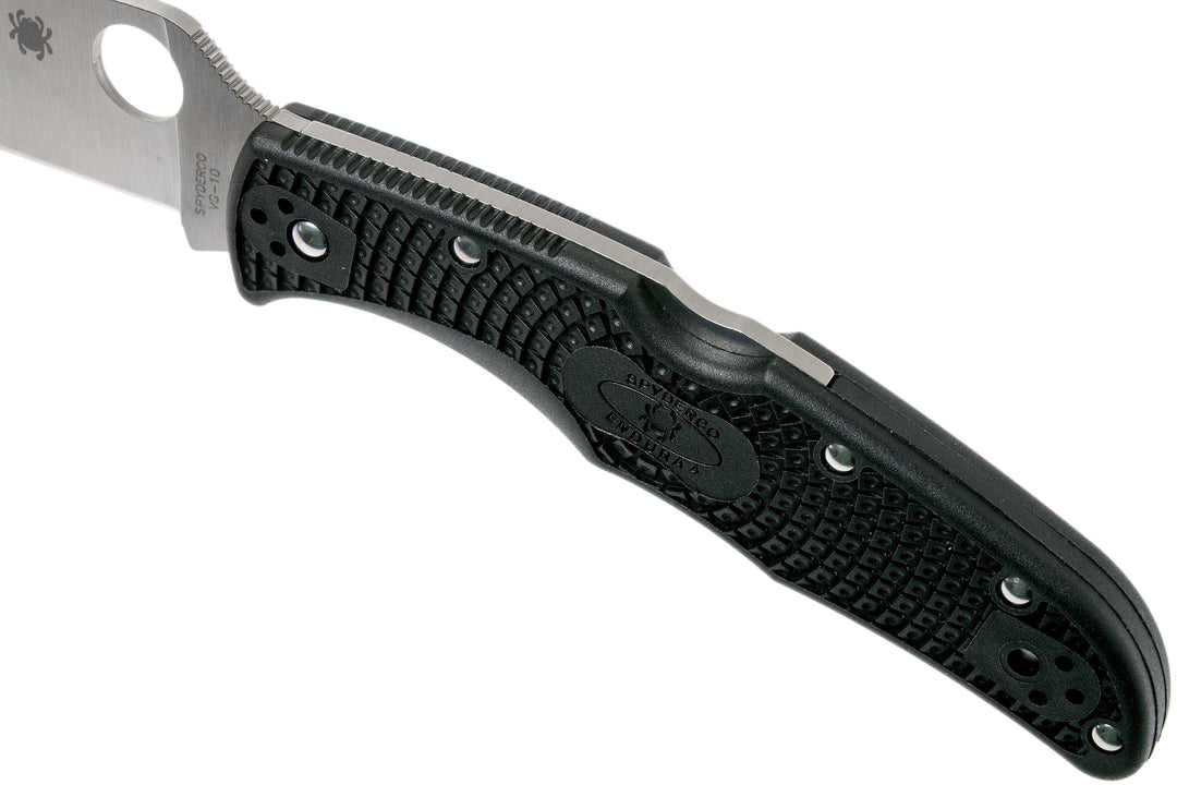 Couteau Endura 4 Wharncliffe Noir Spyderco