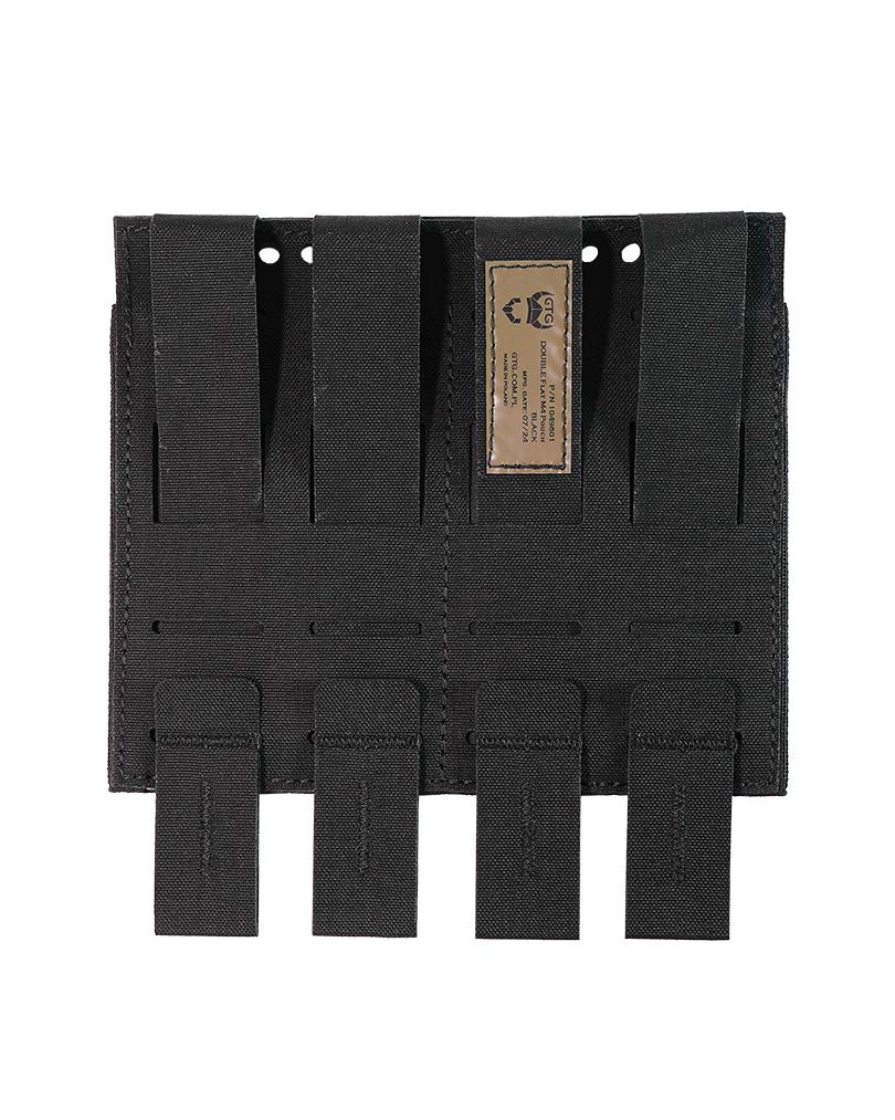 DOUBLE FLAT M4 POUCH GINGER'S TACTICAL GEAR