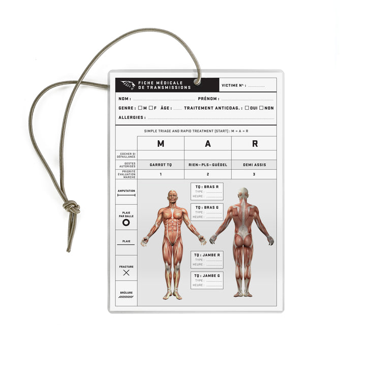 Fiche médicale de transmissions Khimaira Strategy Tactics