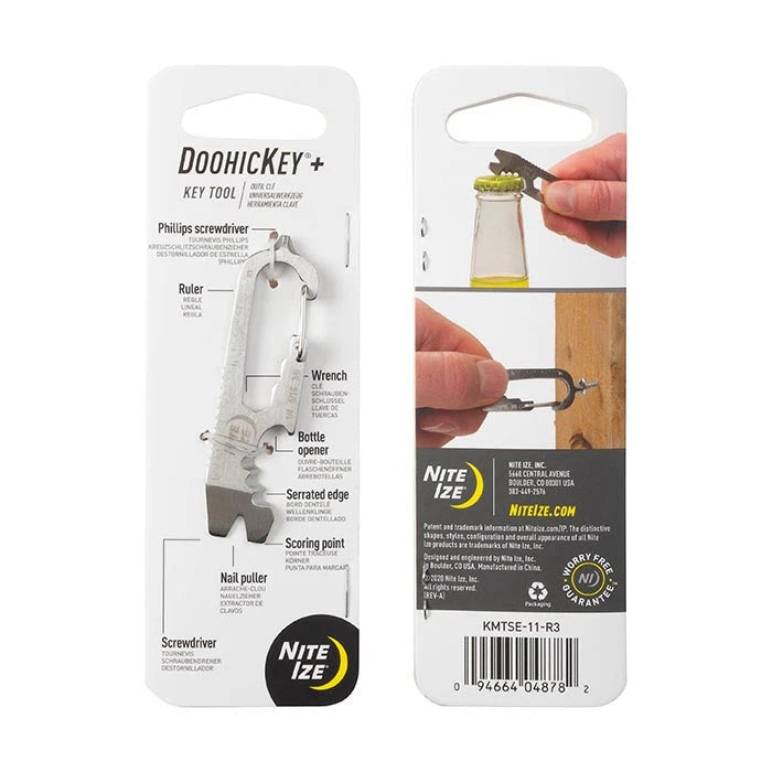 DoohicKey®+ Key Tool ACIER Niteize