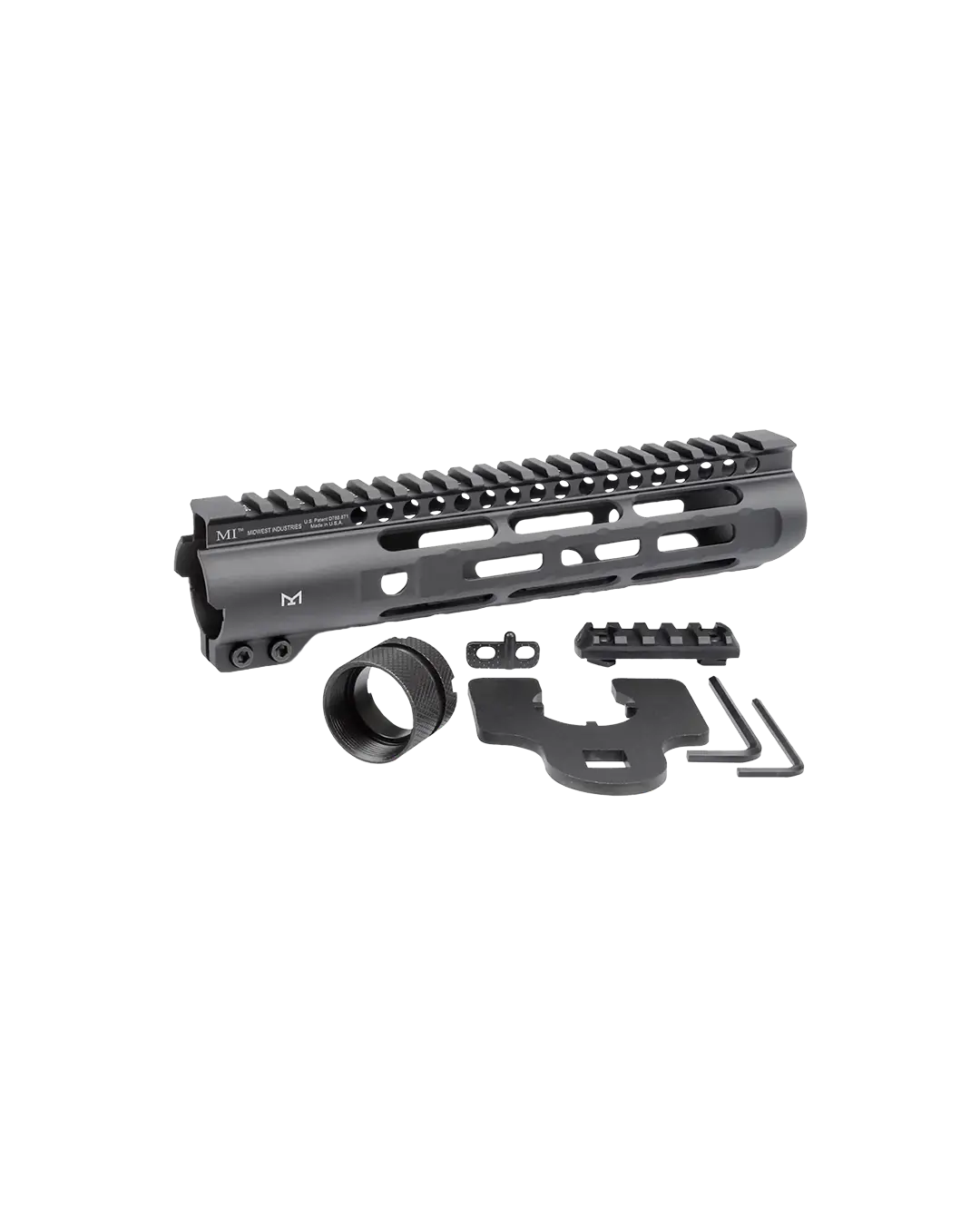 Garde main AR15  Slim Line 9,25', M-LOK(TM) - Midwest Industries Midwest Industries