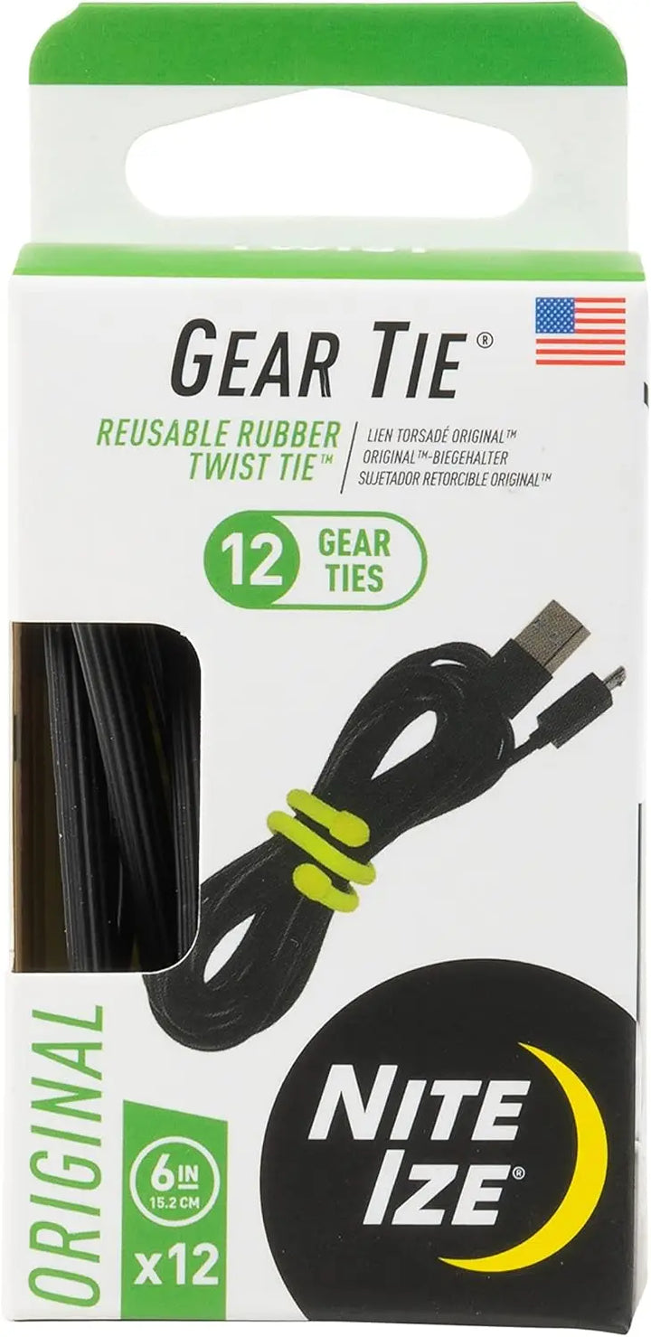 Gear Tie® Reusable Rubber Twist Tie™ Niteize