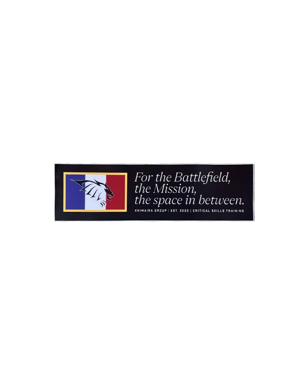 Sticker For the Battlefield