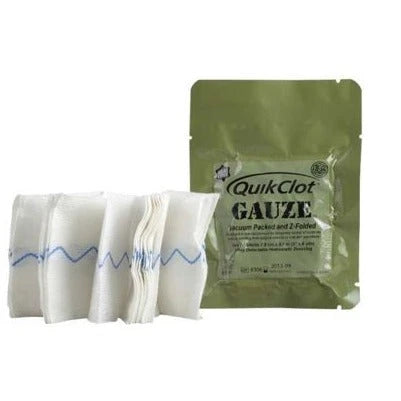 Pansement hémostatique QuikClot Combat Gauze Quicklot