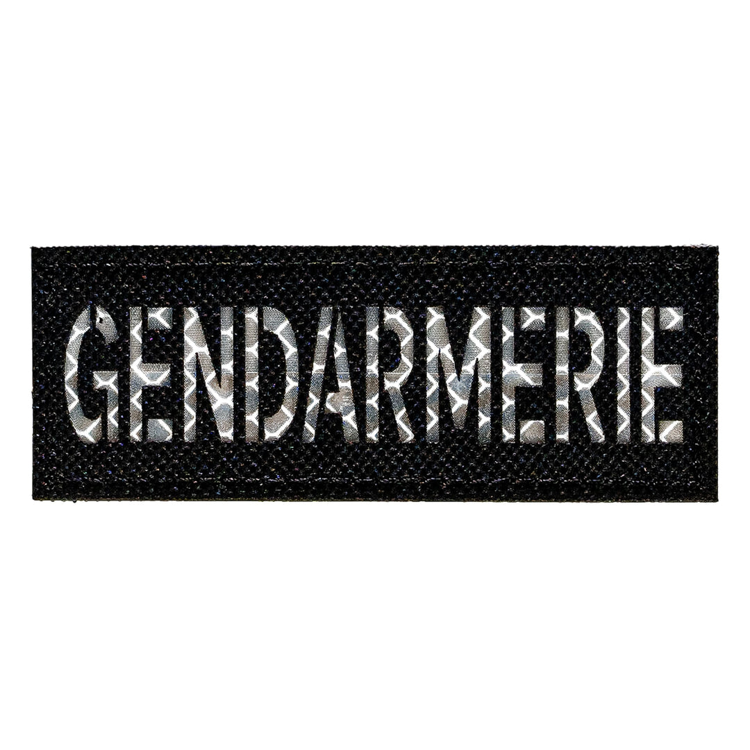 Patch Gendarmerie réflective 95×35mm Khimaira Strategy Tactics