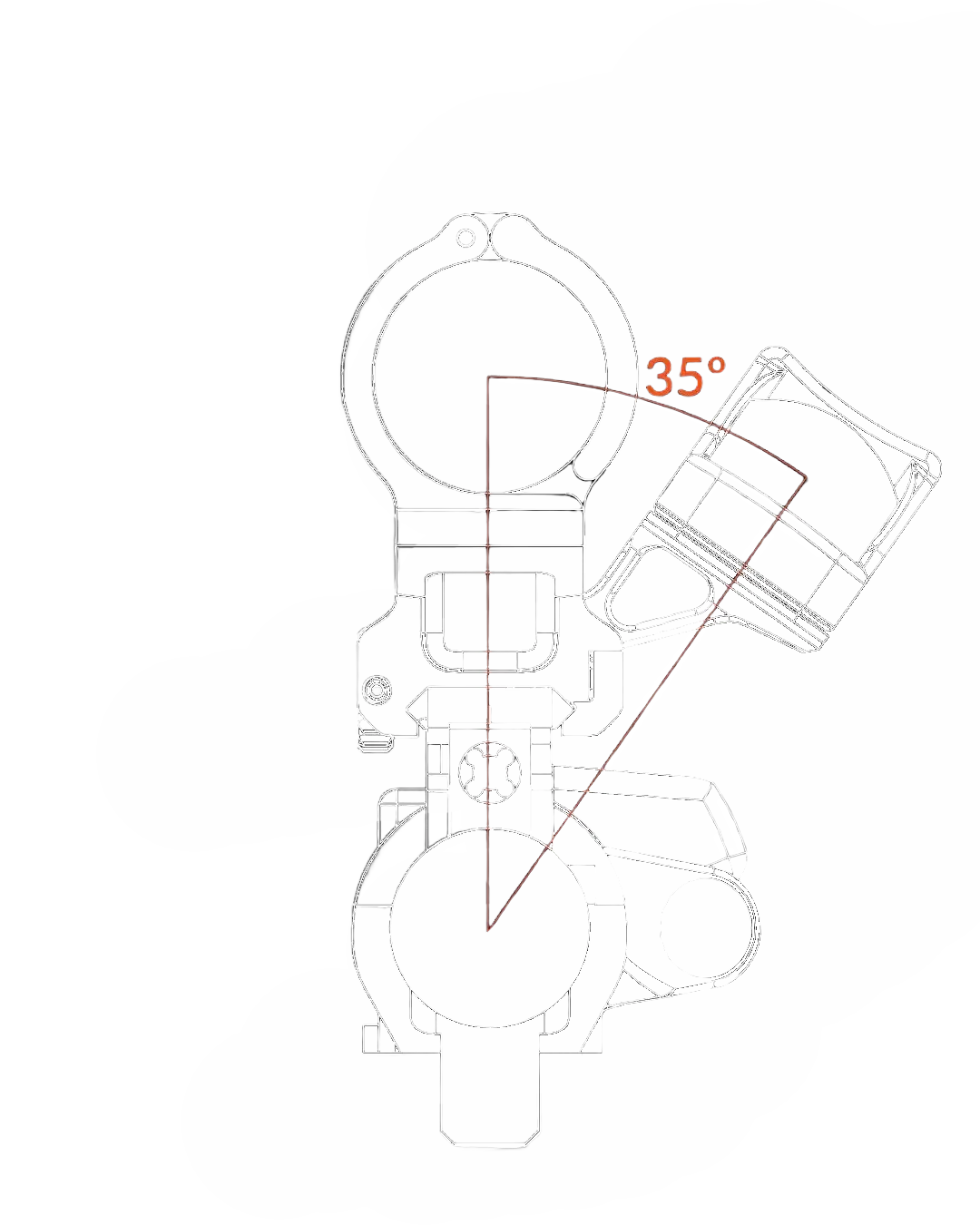 RMR Offset Optic Mount - Kick/02 Scalarworks