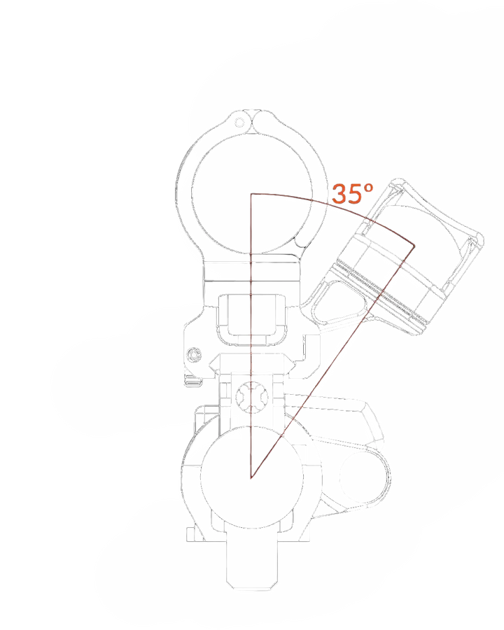 RMR Offset Optic Mount - Kick/02 Scalarworks