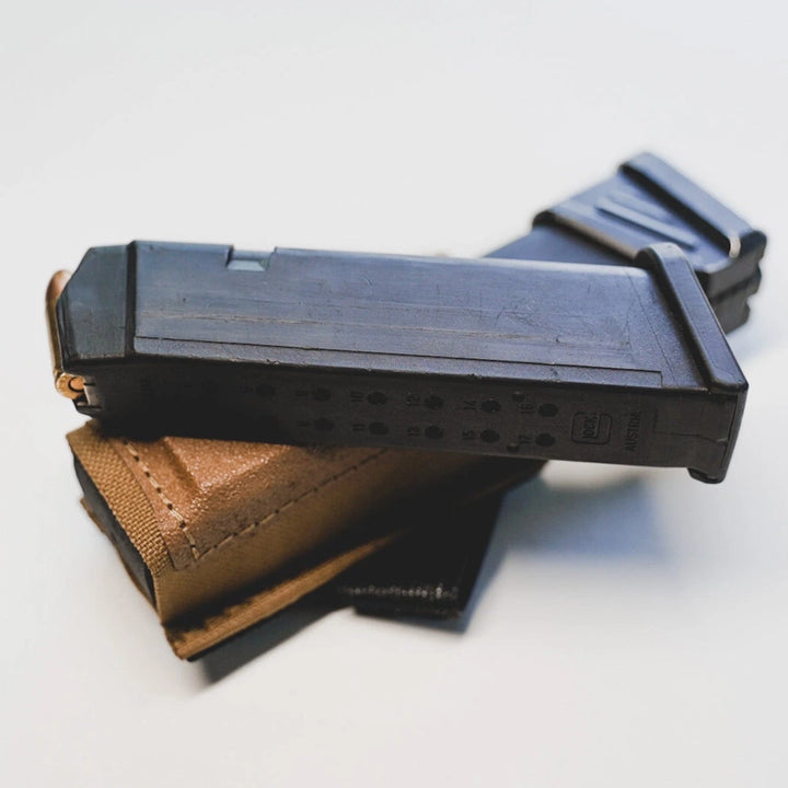 Single Angled 40° Pistol Pouch KYWI Magnet Esstac