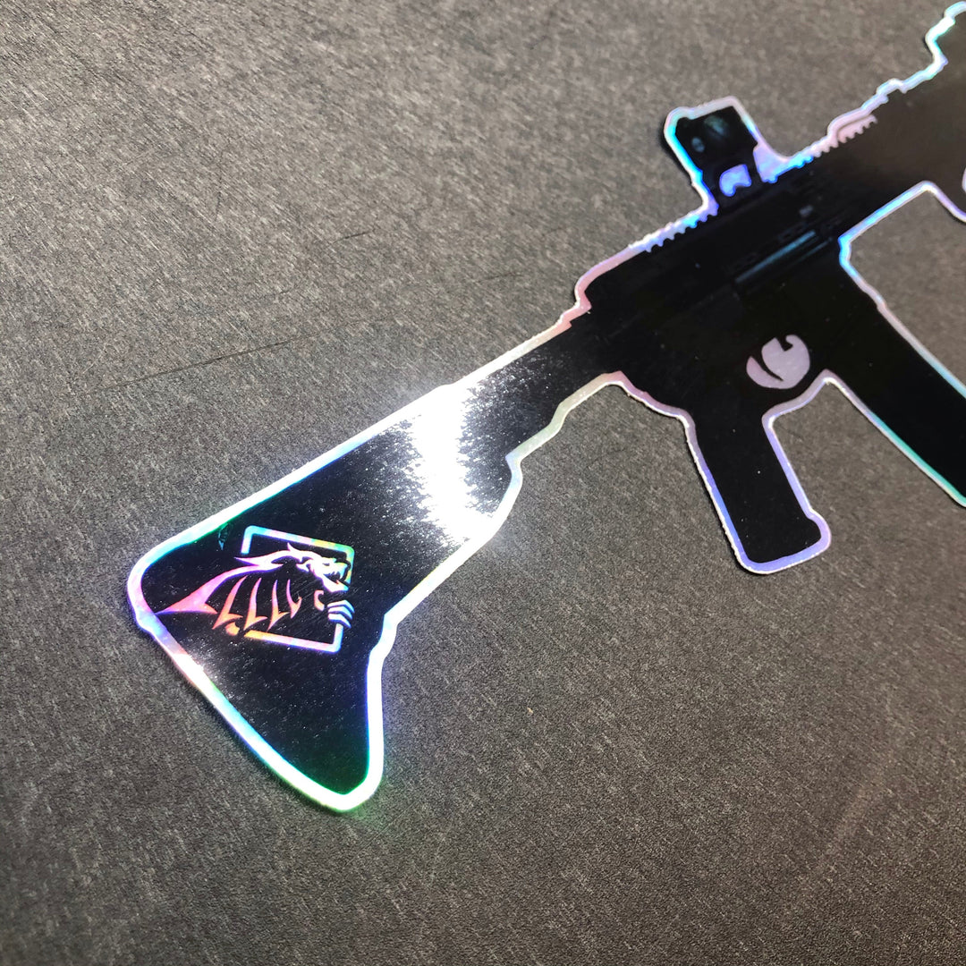 Sticker AR15 Jumbo Holo Khimaira Strategy Tactics