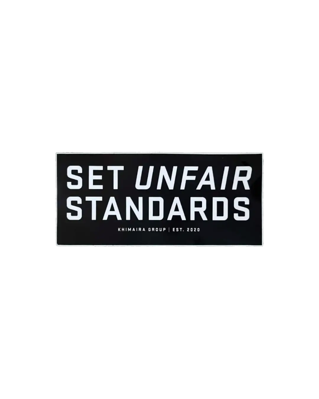 Sticker Set Unfair Standards Khimaira Strategy Tactics