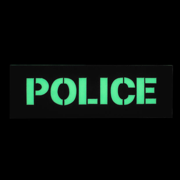 Patch Police phosphorescent 155×50