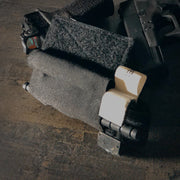 Velcro tourniquet holder with gloves