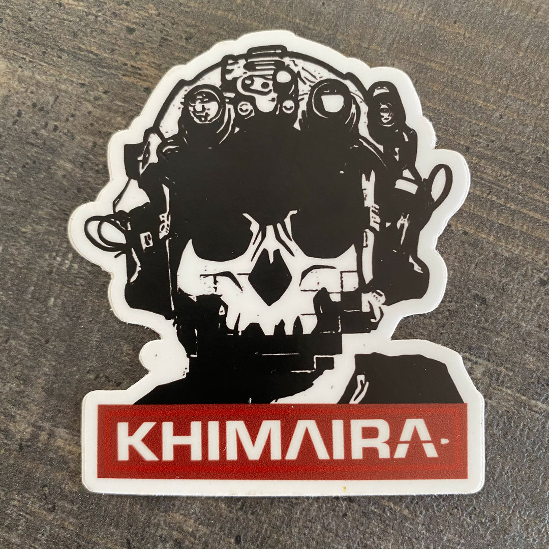 Sticker Skull Ops Khimaira Strategy Tactics