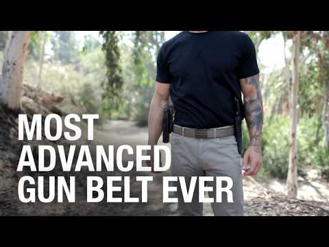 LEATHER GUN BELT