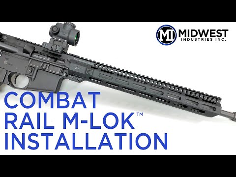 Garde mains Combat Rail Lightweight M-LOK(TM) 10.5'